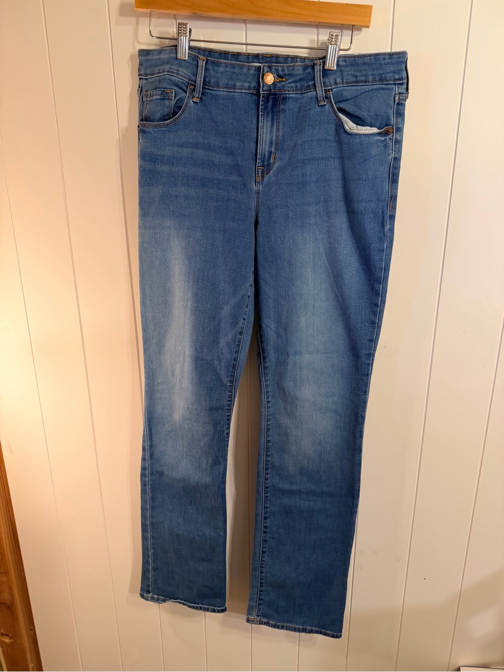 Old Navy Kicker Bootcut Blue Jeans